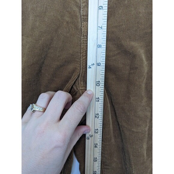 AG Adriano Goldschmied Pants Womens 26 Tan Corduroy Rhett Straight Leg Casual - Picture 13 of 14